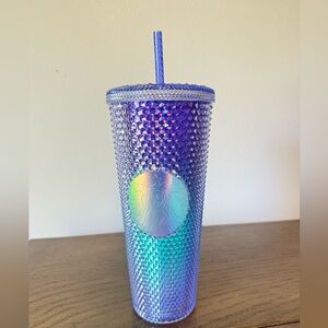 Starbucks Holographic Studded Tumbler - Purple & Blue